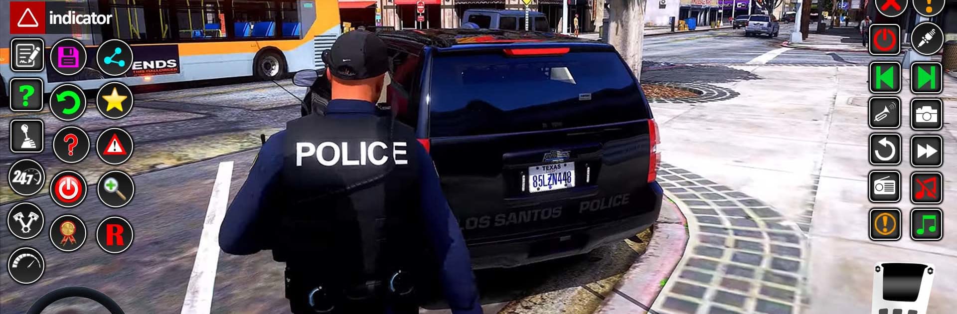US Police Car Chase Games 2025