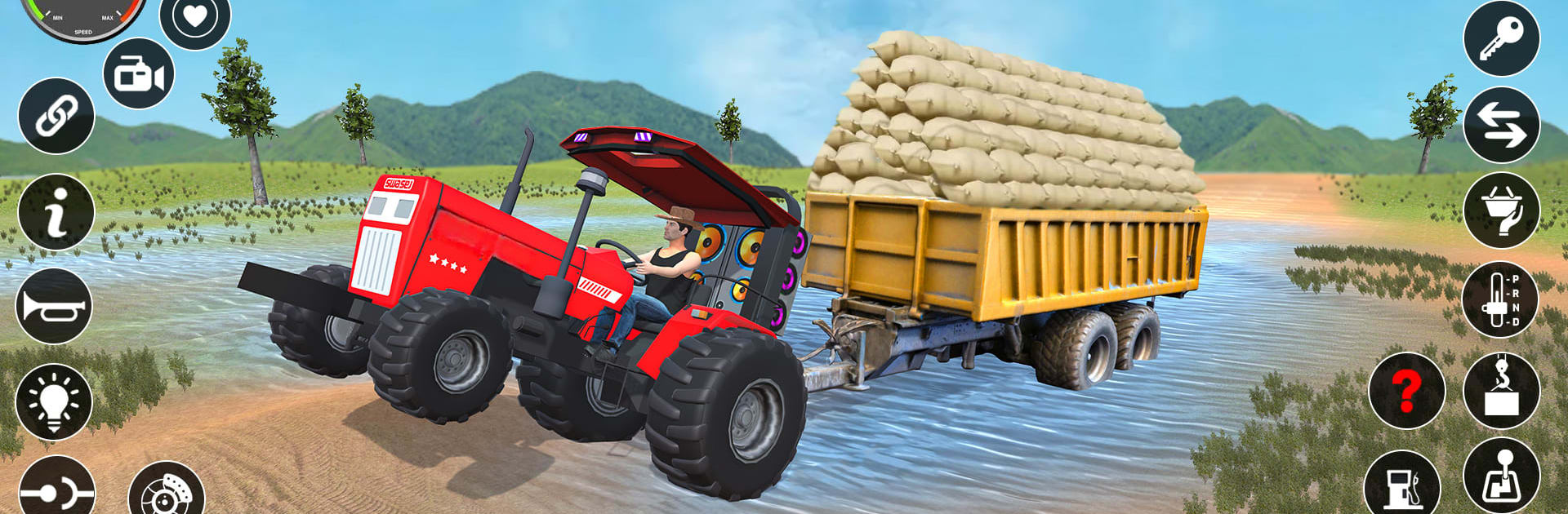 Indian Tractor Farming Game 3D
