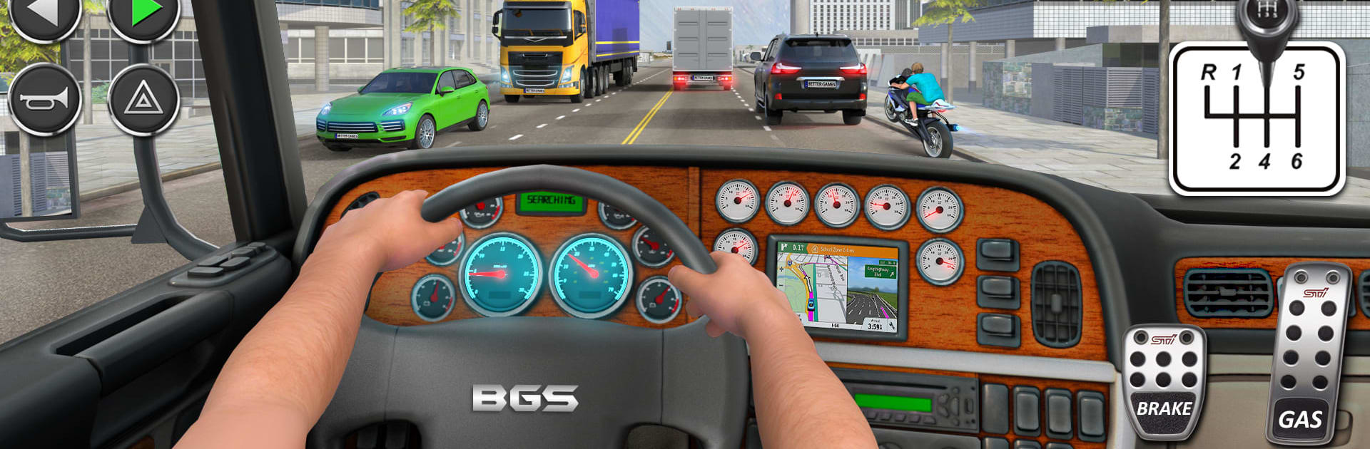 Truck Games - Driving School