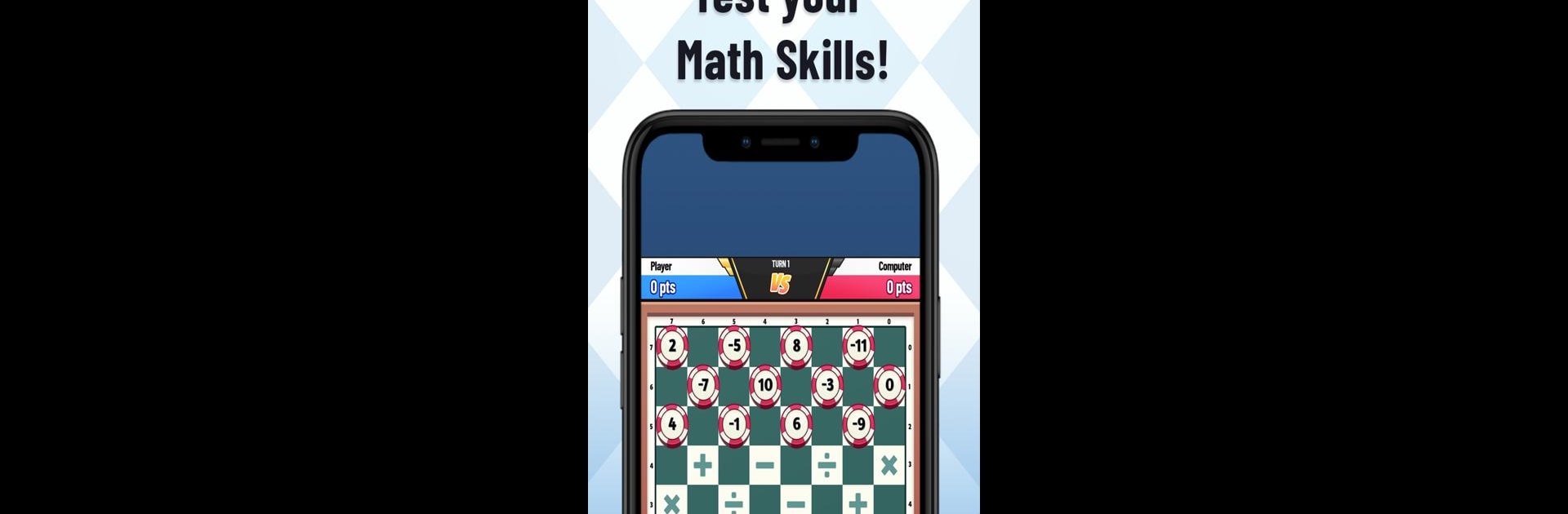 Damath: Math Checkers