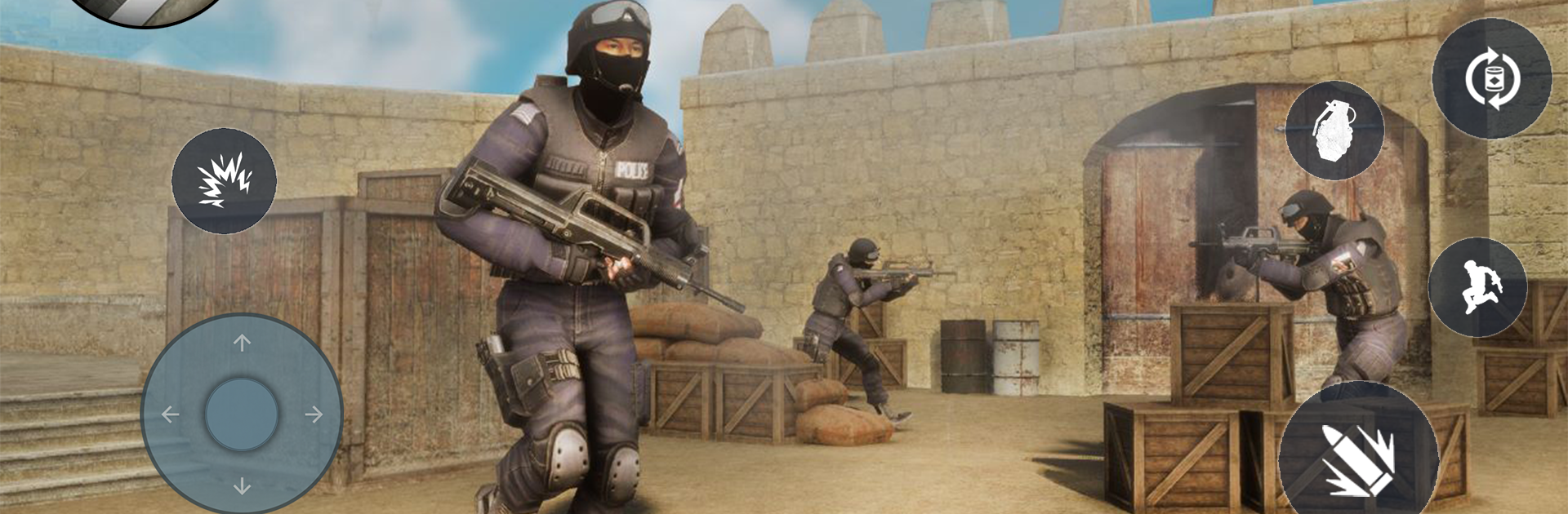 FPS Commando: Military games