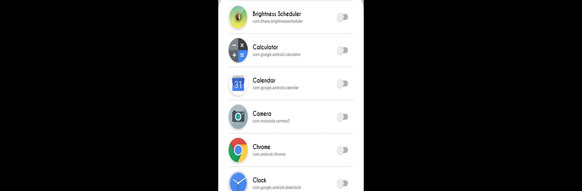 Brightness Control per app