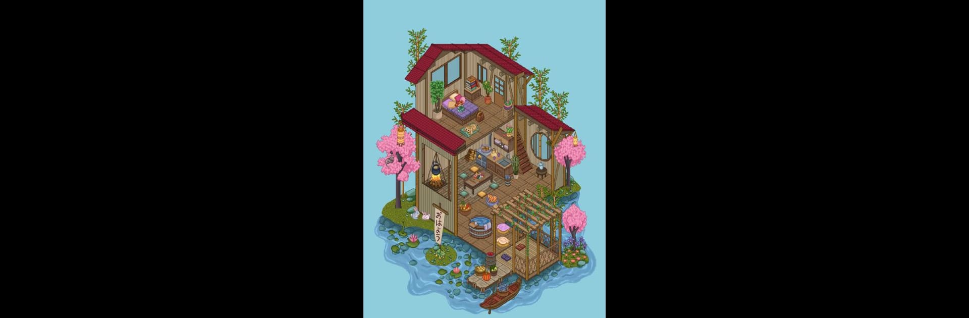 Pixel Art - Color House