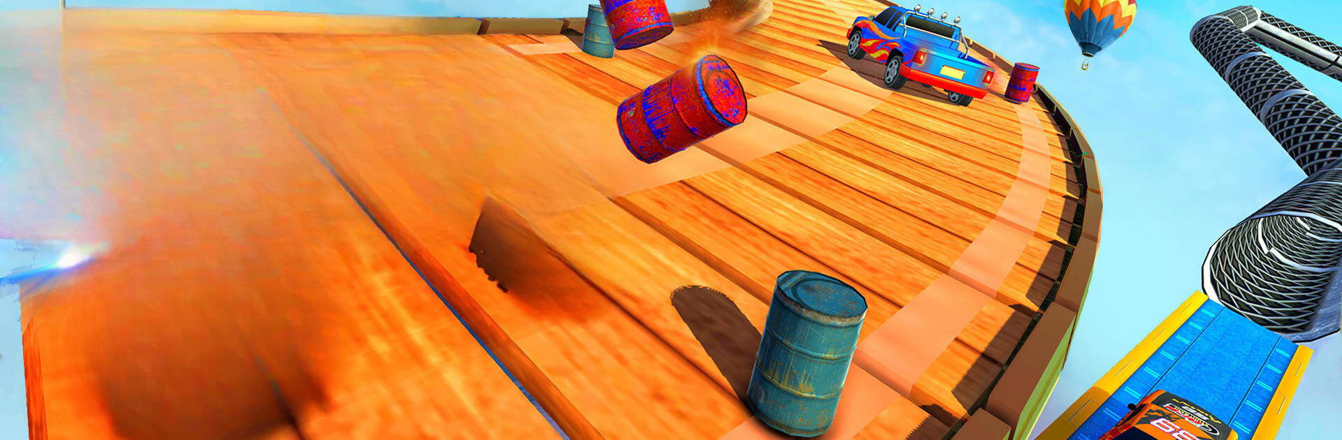 Sports Car Crazy Stunts 2021- Mega Ramp Car Games