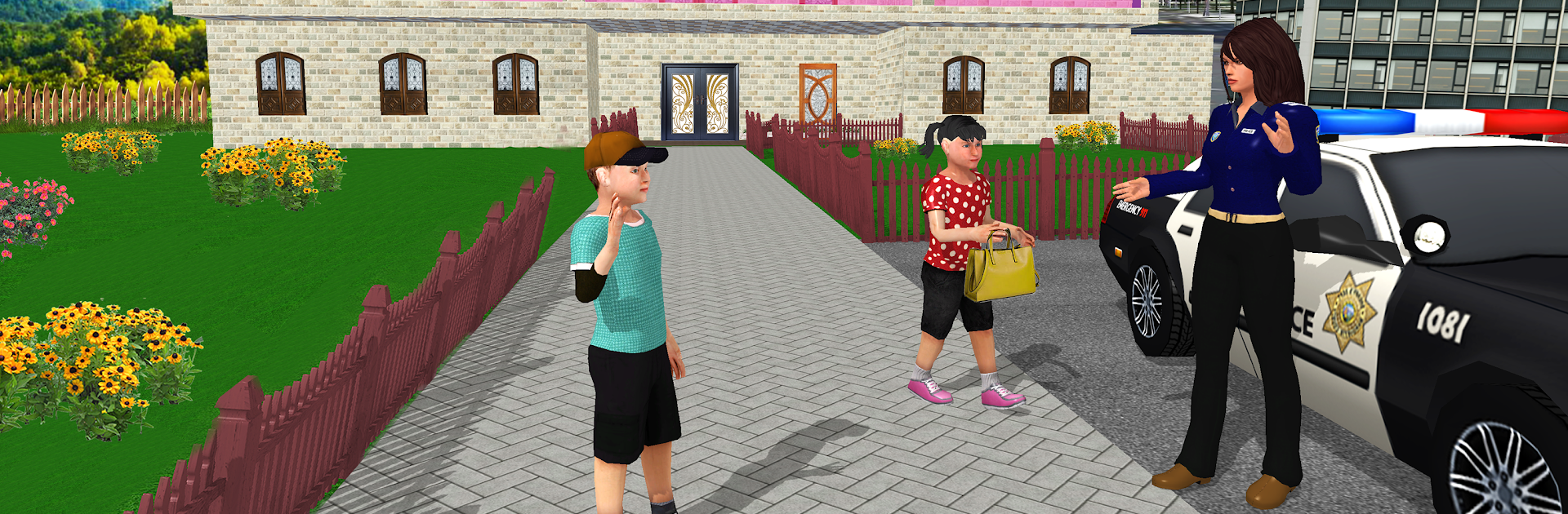 Police Mom Family Simulator: Happy Family Life