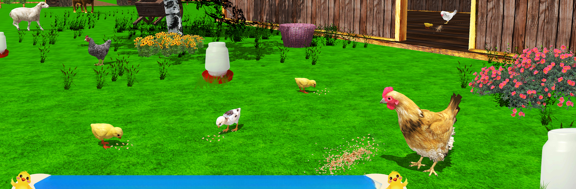 Hen Simulator Chicken Farming