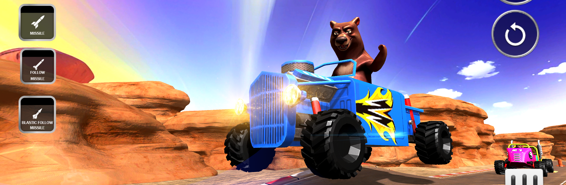Гоночная игра Go Kart