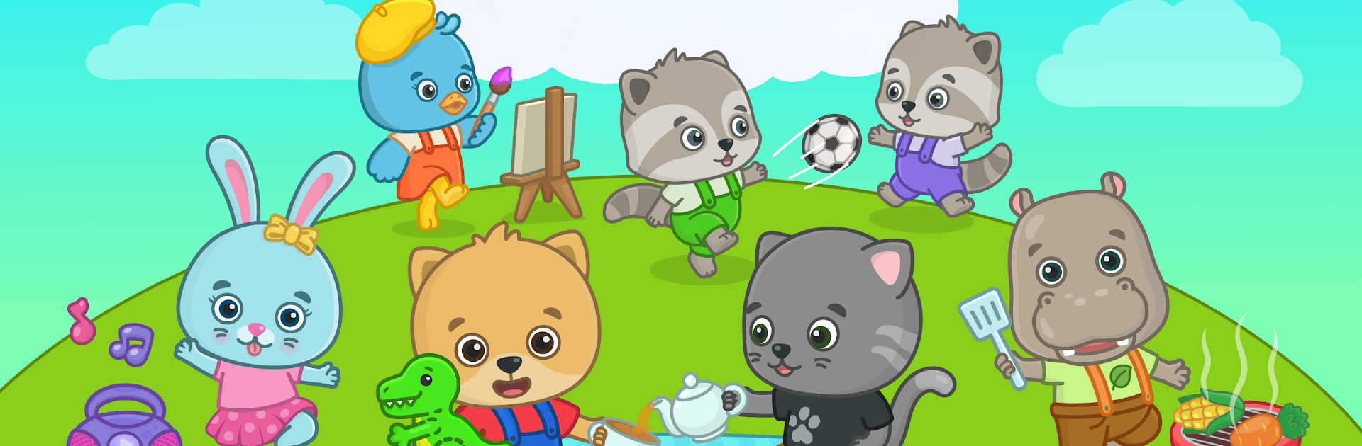 Bimi Boo World: Toddler Games