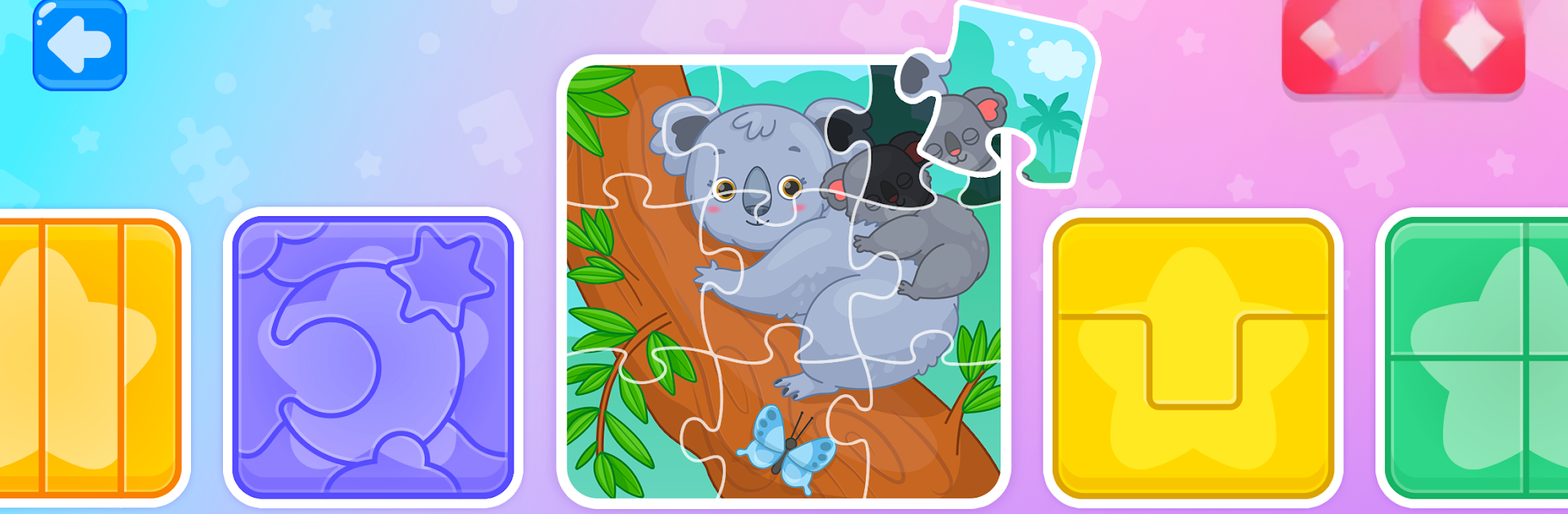 Puzzle games for kids 2-5 year