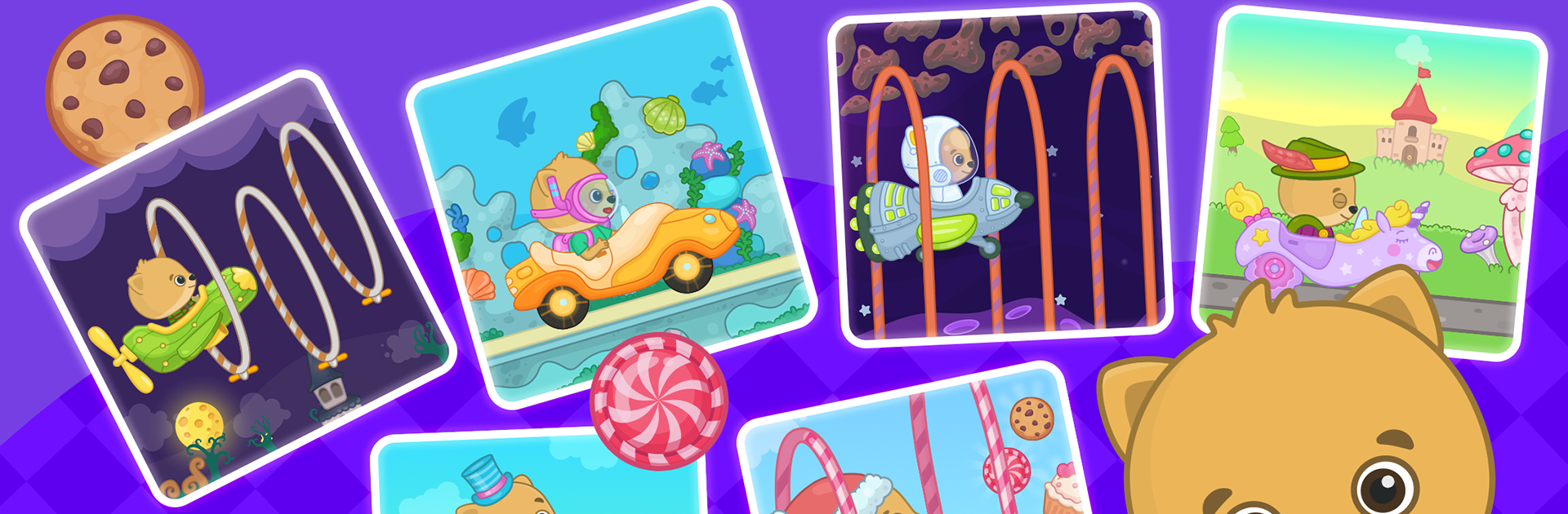 Juegos de coches para niños 1+
