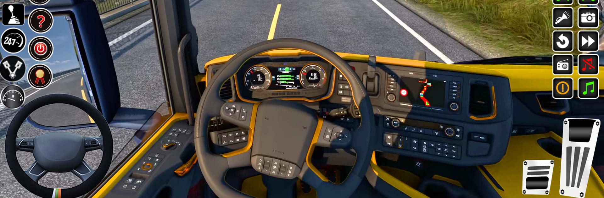 Truck Driving Mega Truck Game