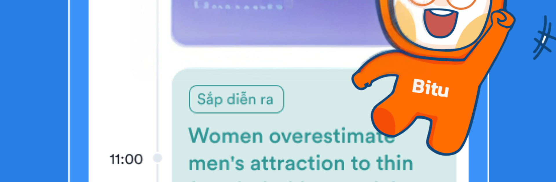 Bitu, Luyện nói tiếng anh