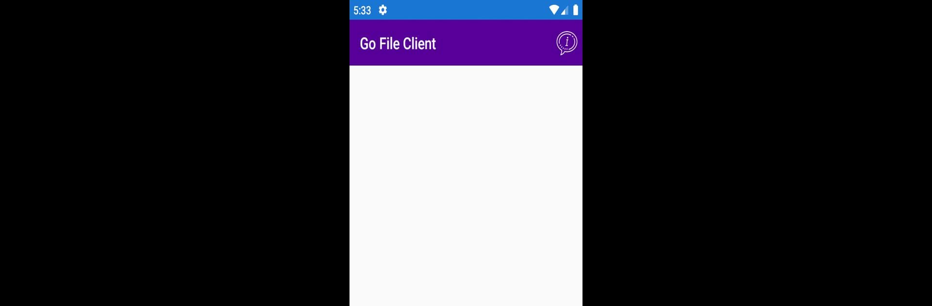 GoFile Client - Share files