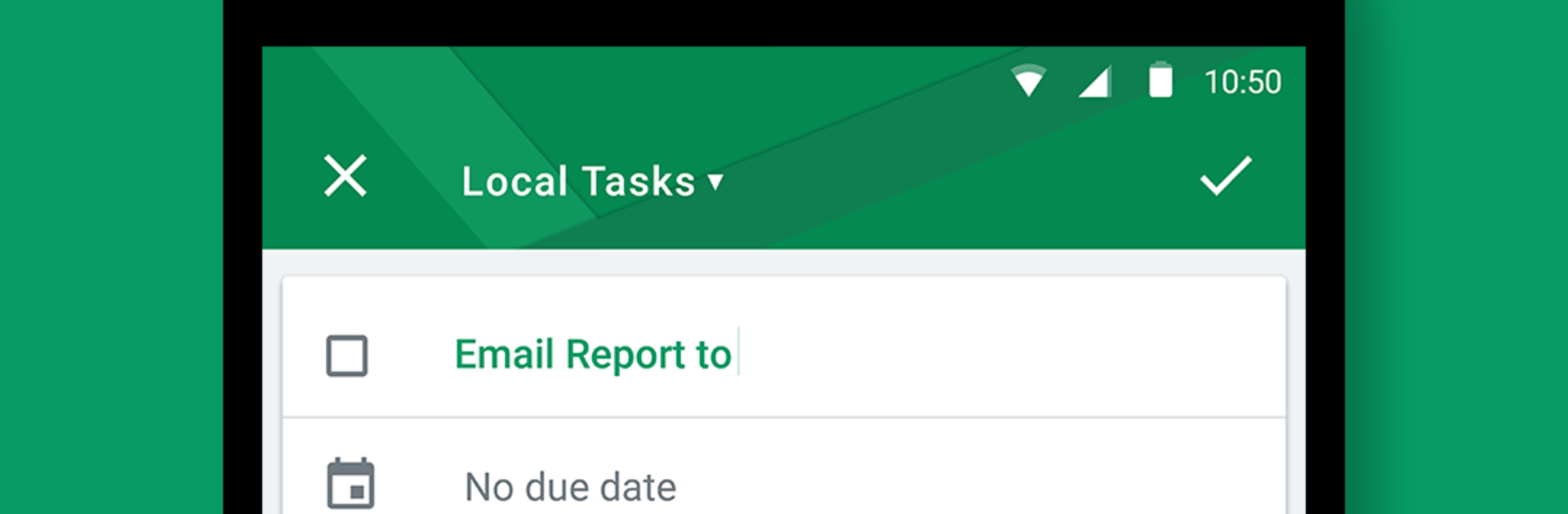 BlackBerry Hub+ Tasks