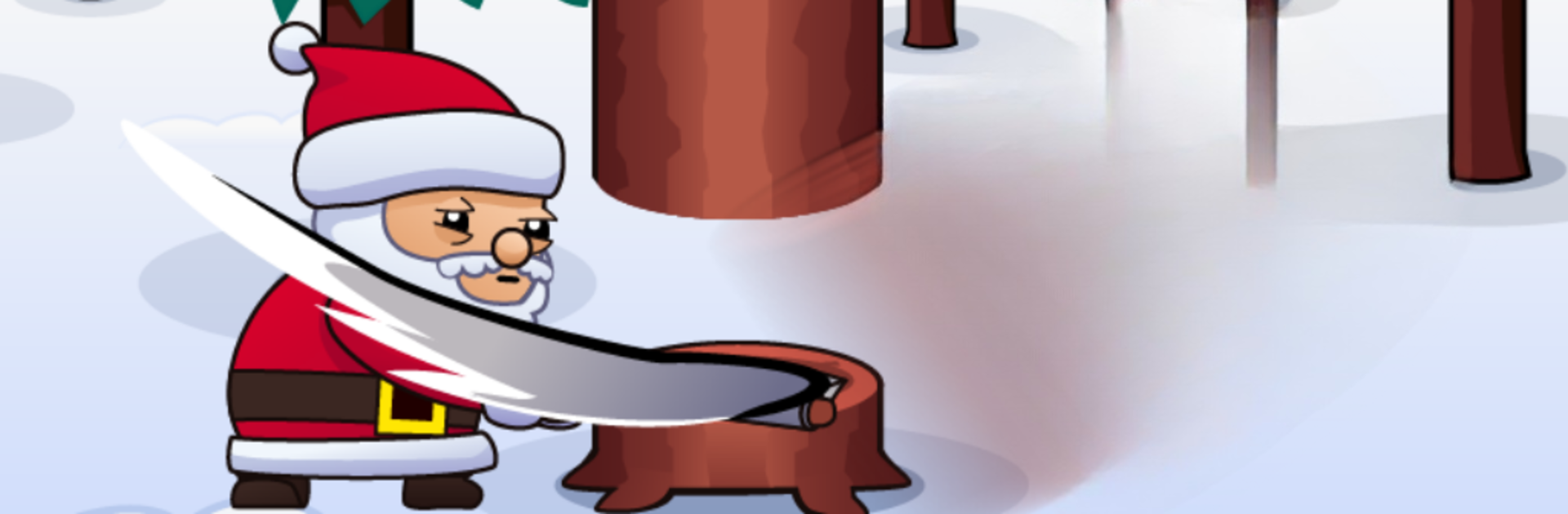 Lumberjack Santa Claus - Christmas Timberman Game