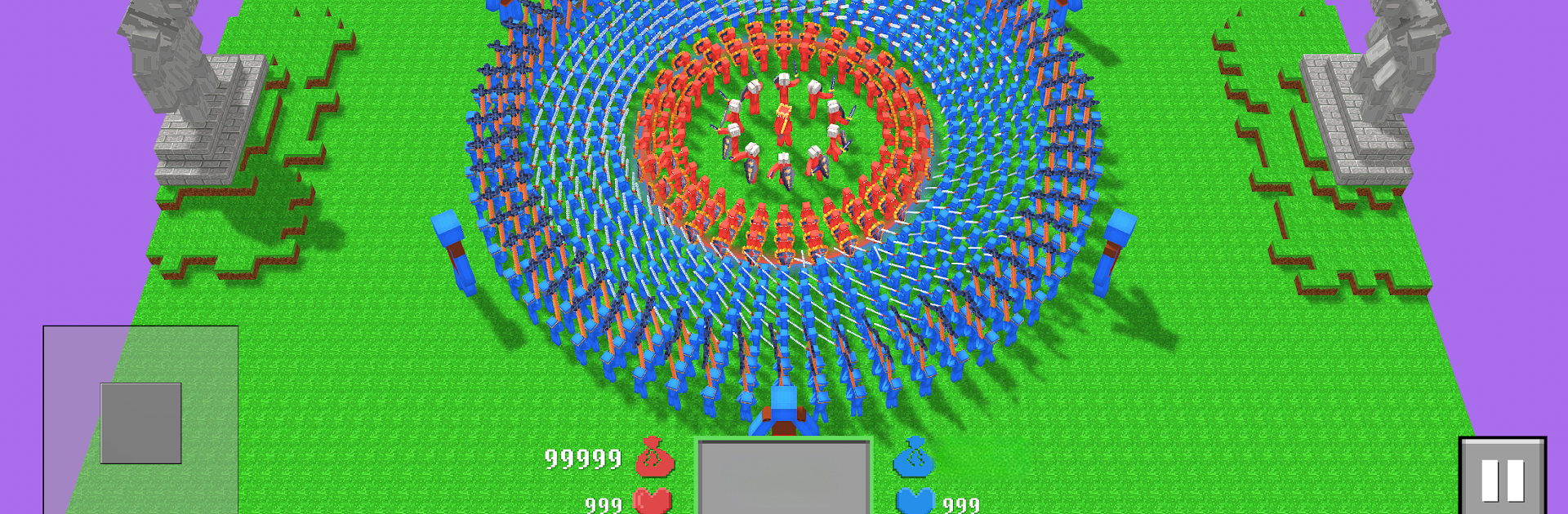 Blocky Ragdoll Battle