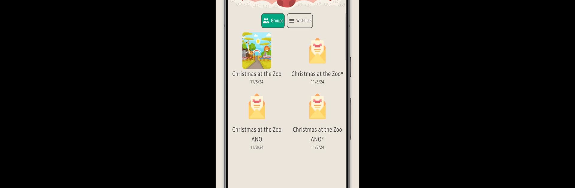 Wichteln Helfer App