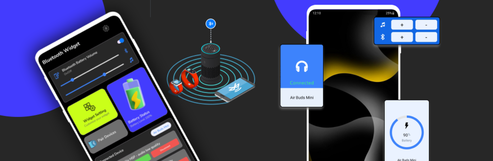 Bluetooth Audio Widget
