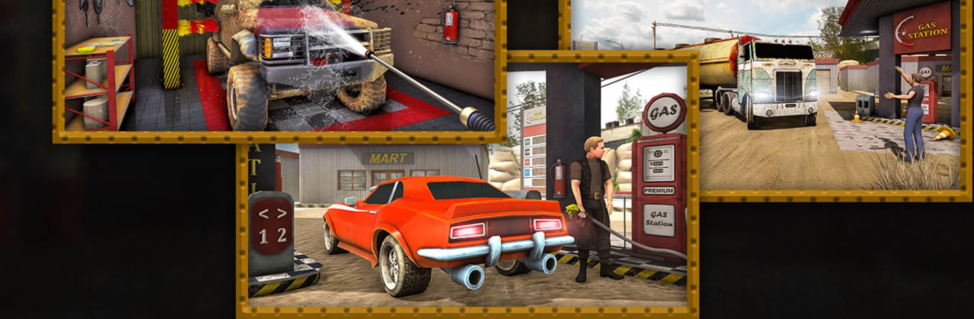 Gas Station Games Simulator 3D