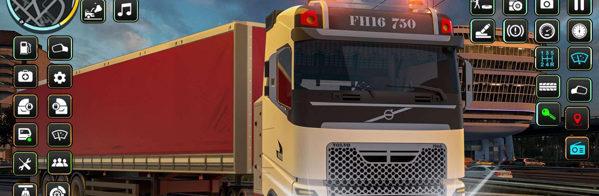 City Cargo Truck Game 3D
