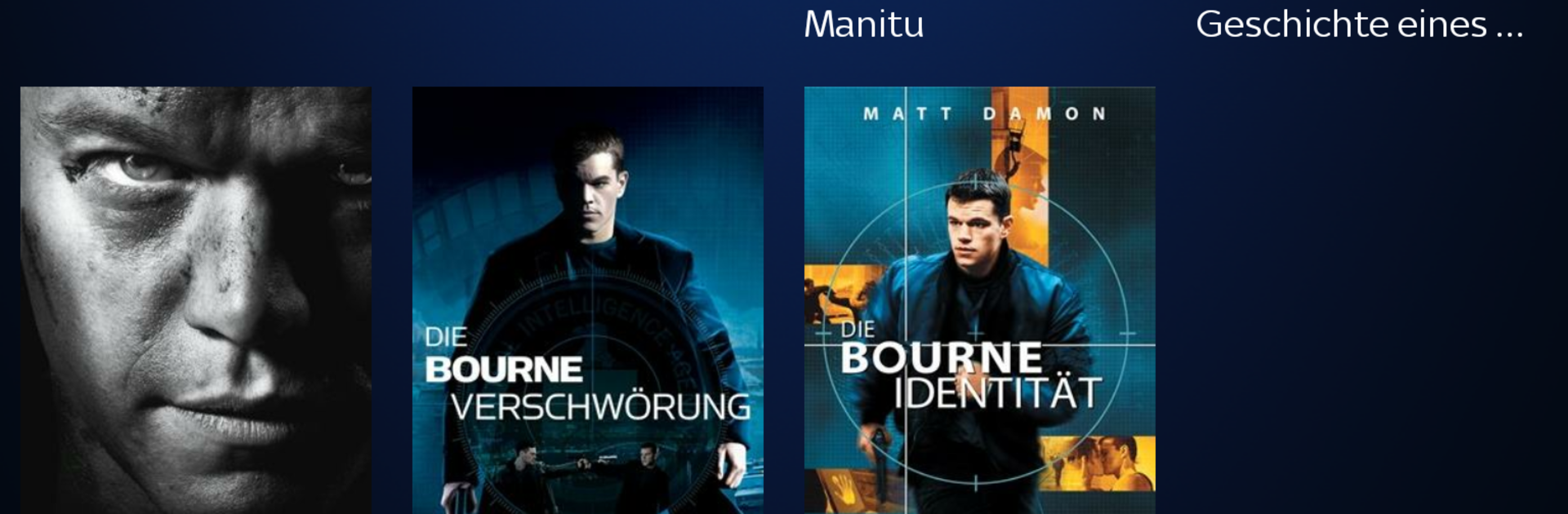 Sky Store: Filme