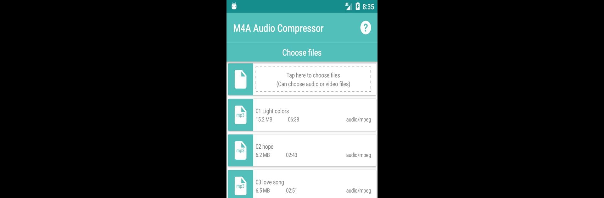 M4A Audio Compressor