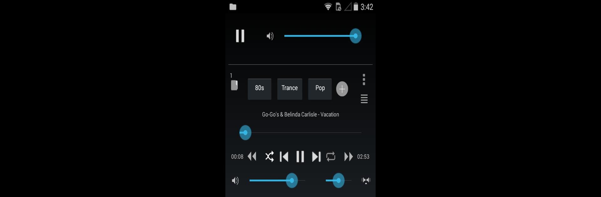 Multi audio player