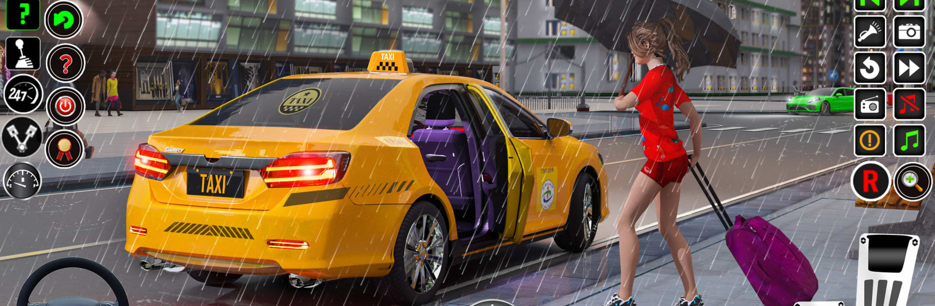 City Taxi Driving: Car Game