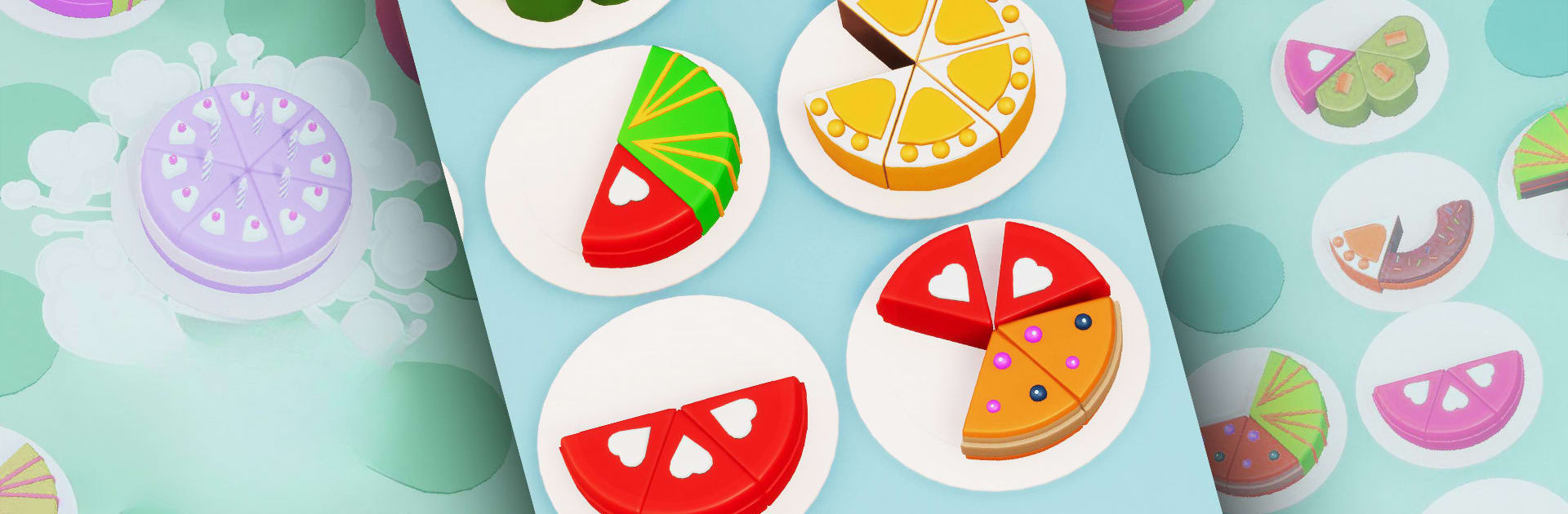 Cake Sort 3D Color Puzzle Game