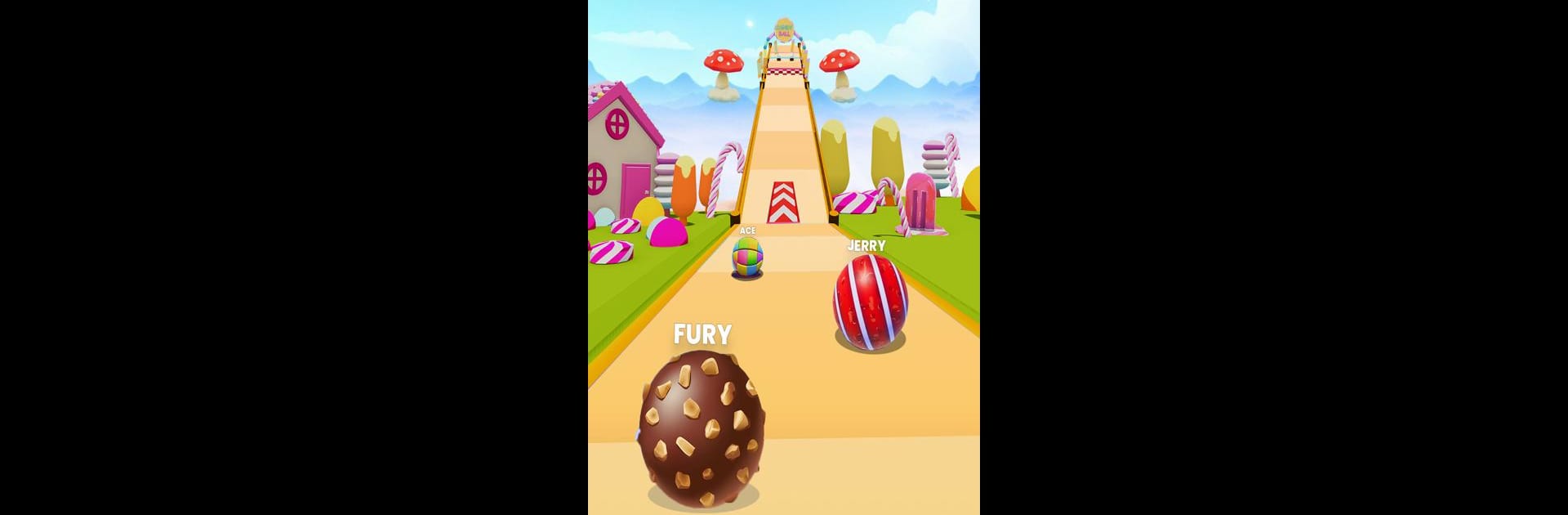 Candy Ball Run - Rolling Games