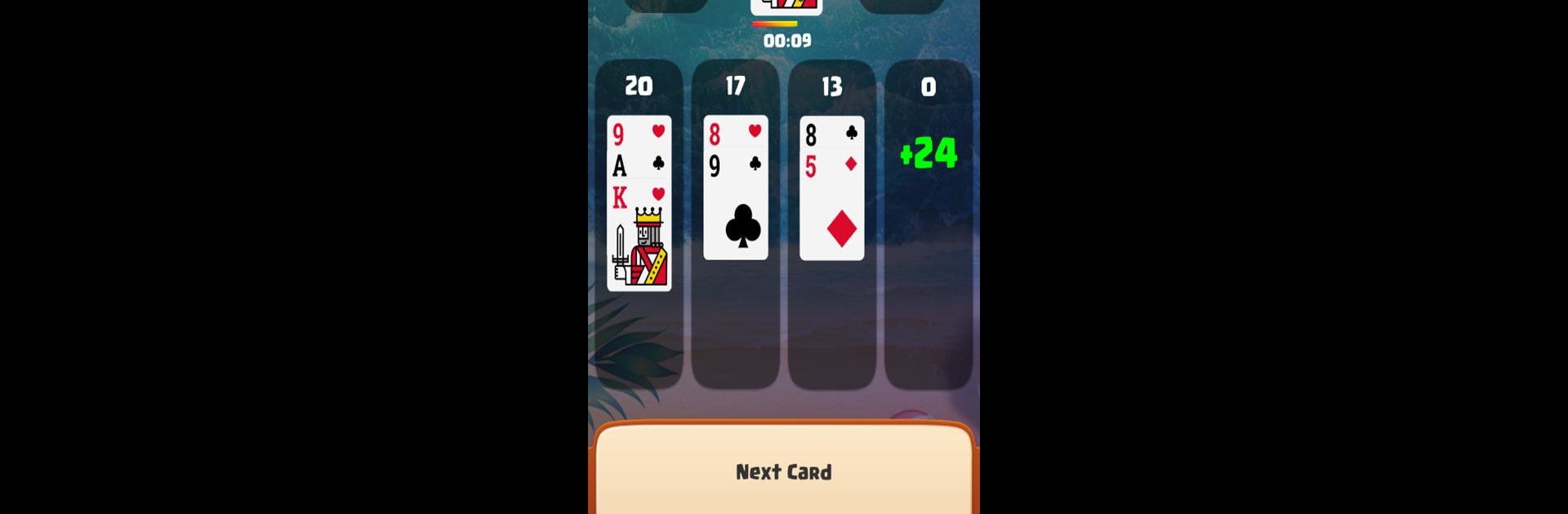 Catch 21 Solitaire Game