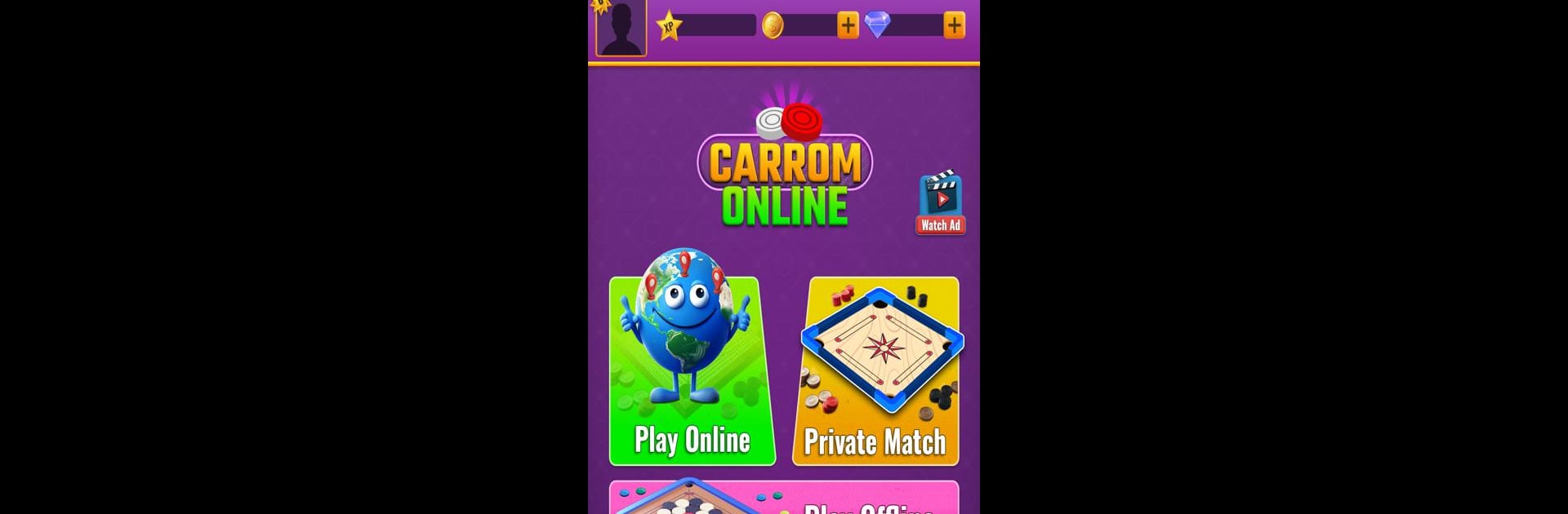 Carrom Board -Disc Game