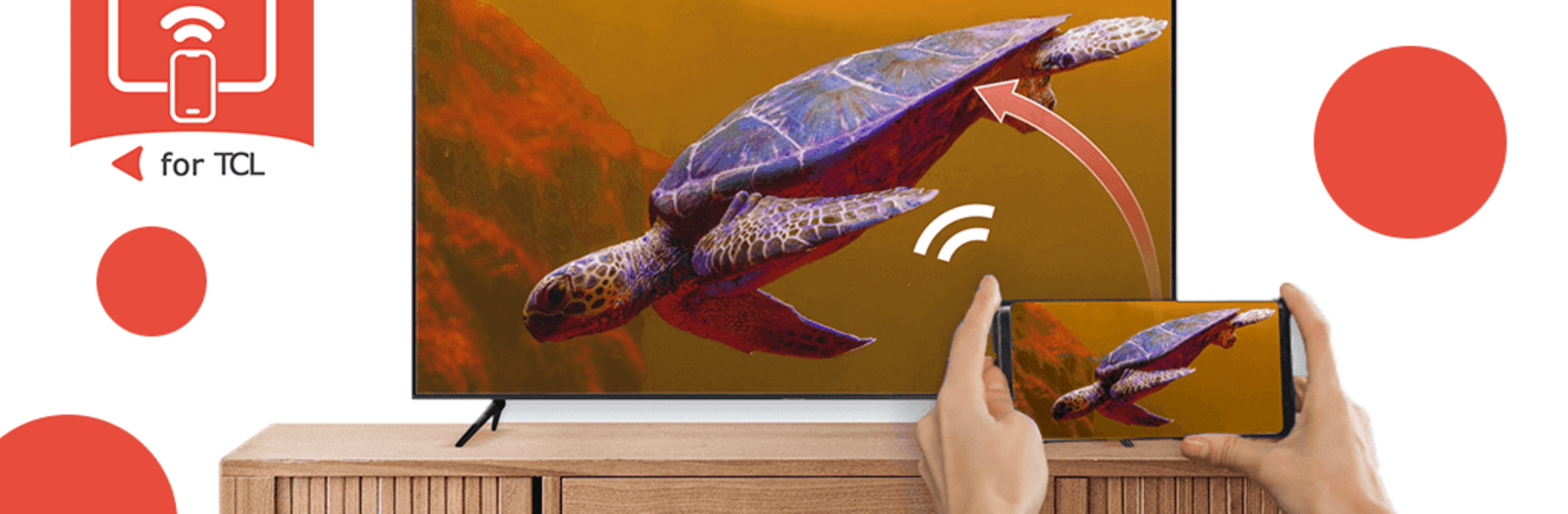 Screen mirroring TCL TV