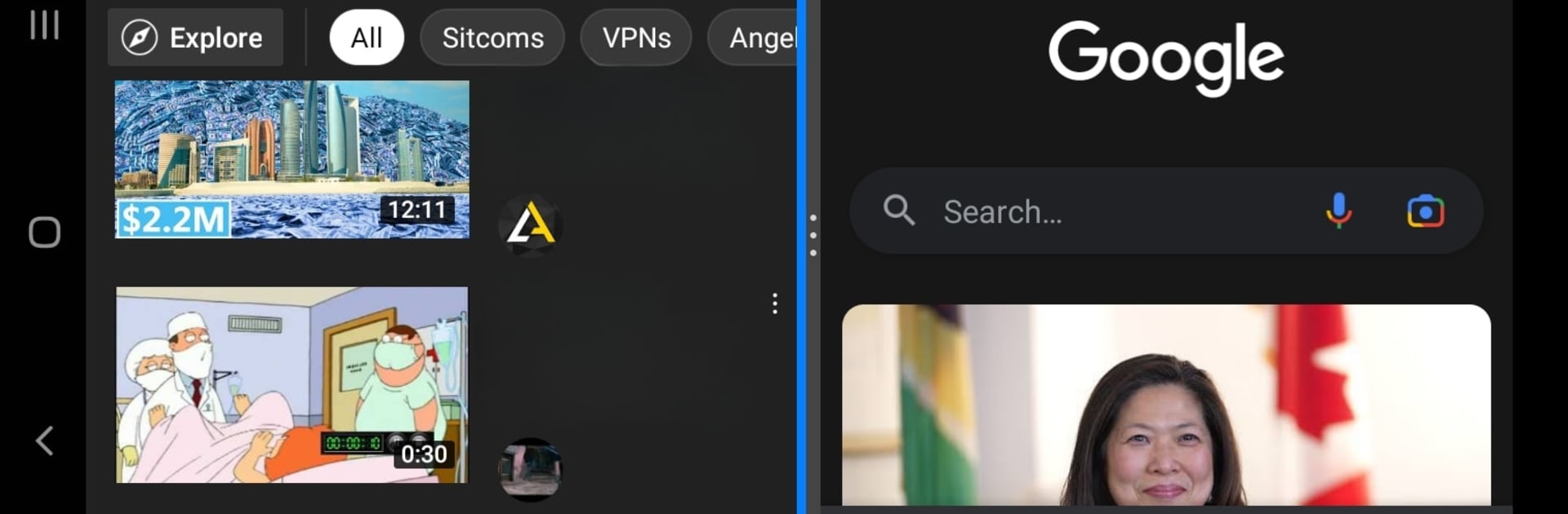 Split Screen Launcher