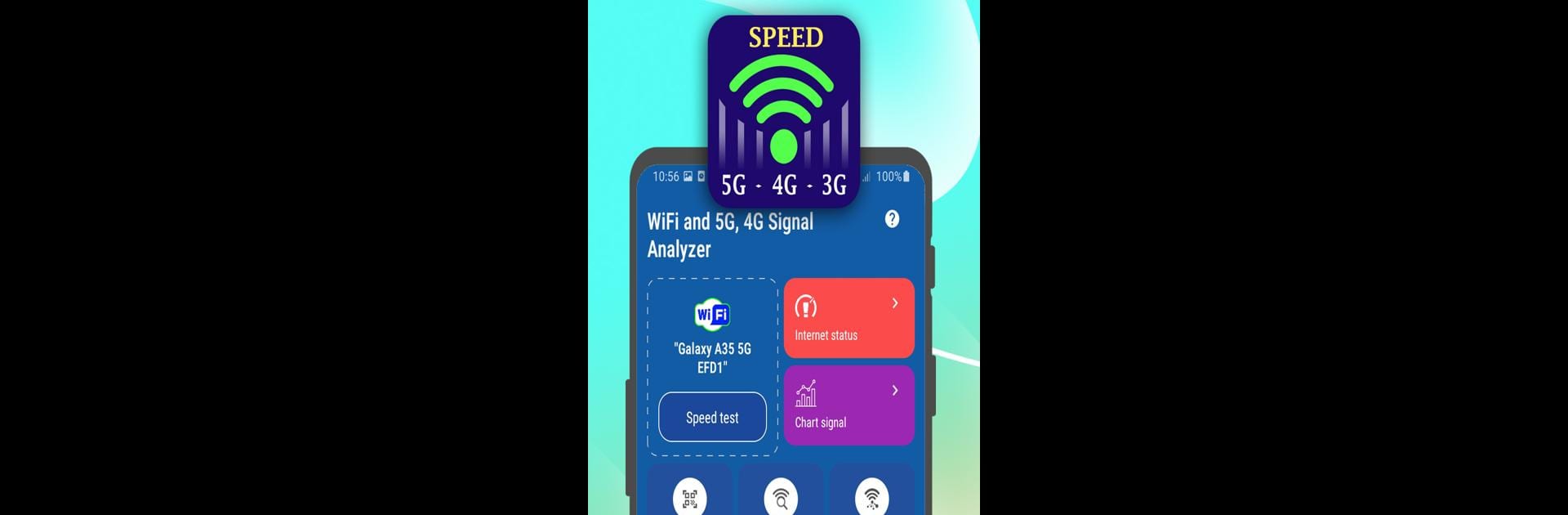 WiFi & 5G, 4G Signal Analyzer