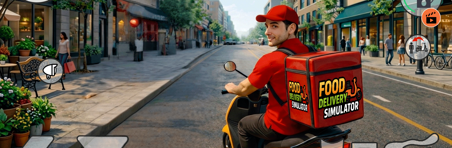 Delivery Boy:Bike Wheelie Game