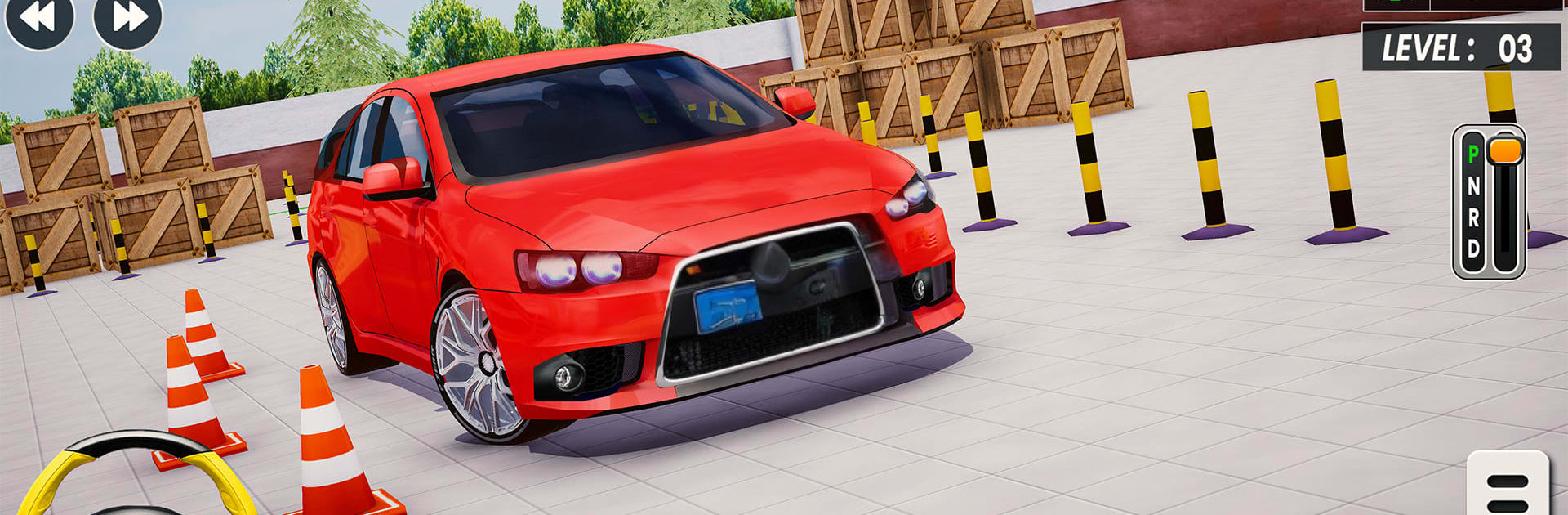 Modern City Car Parking Sim