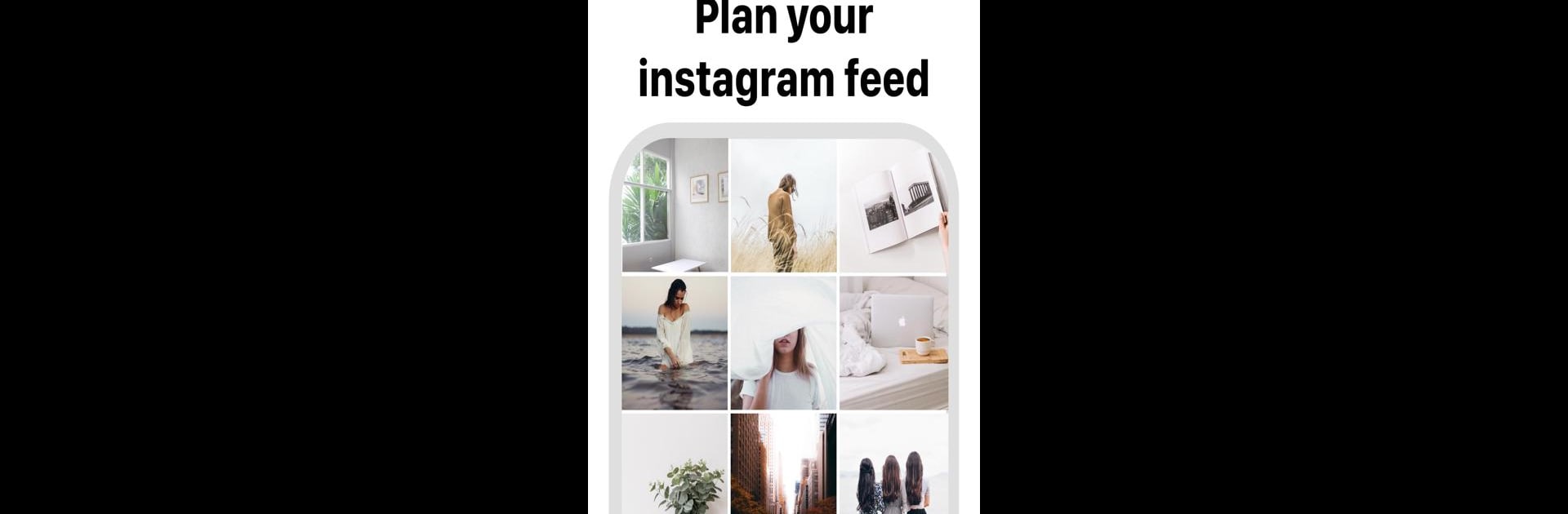 Visualização de feed do Insta