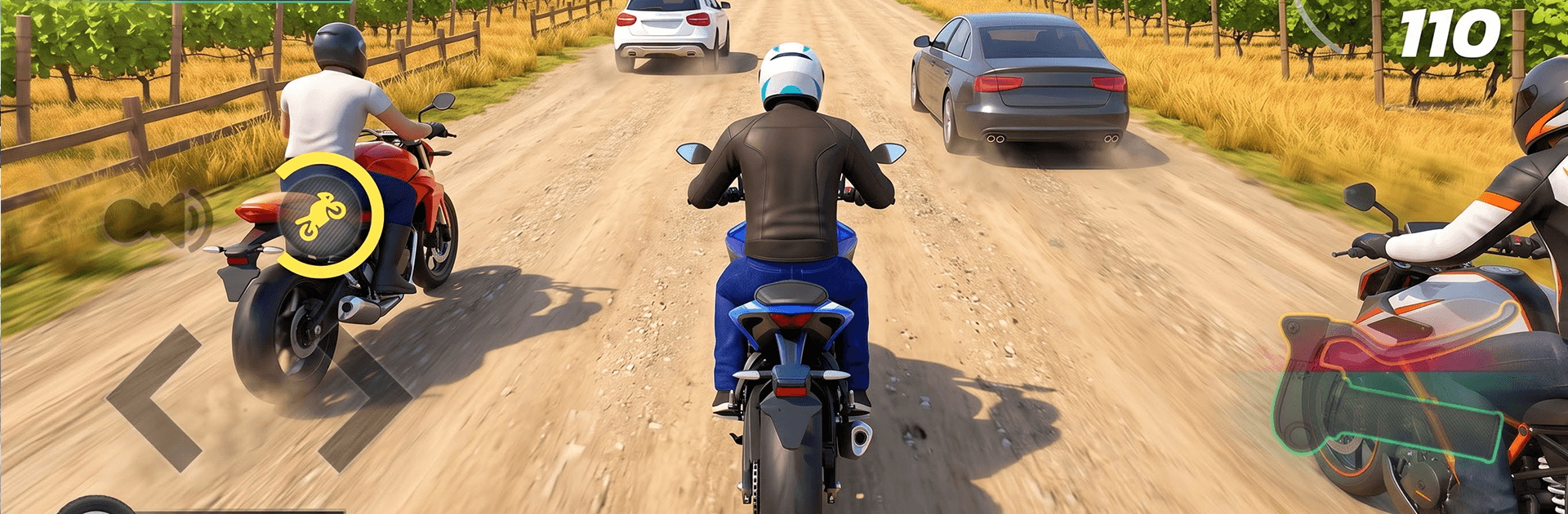 Download & Play Rush Hour: Moto Traffic on PC & Mac (Emulator)