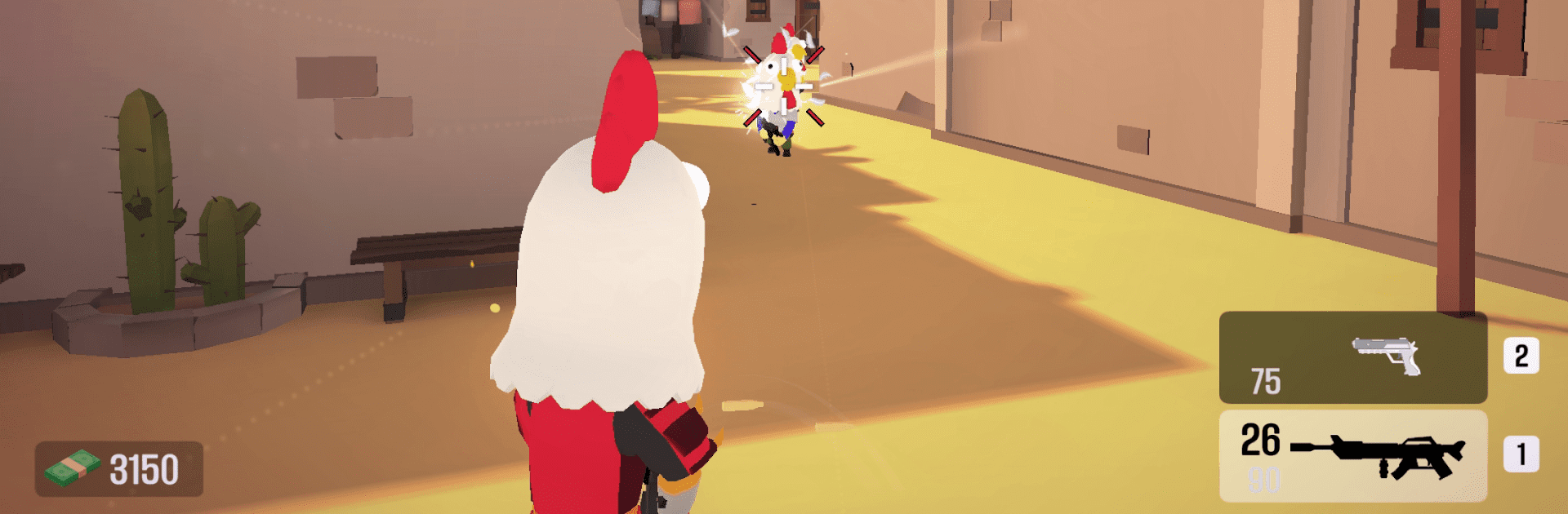 Chicken Strike - gun games