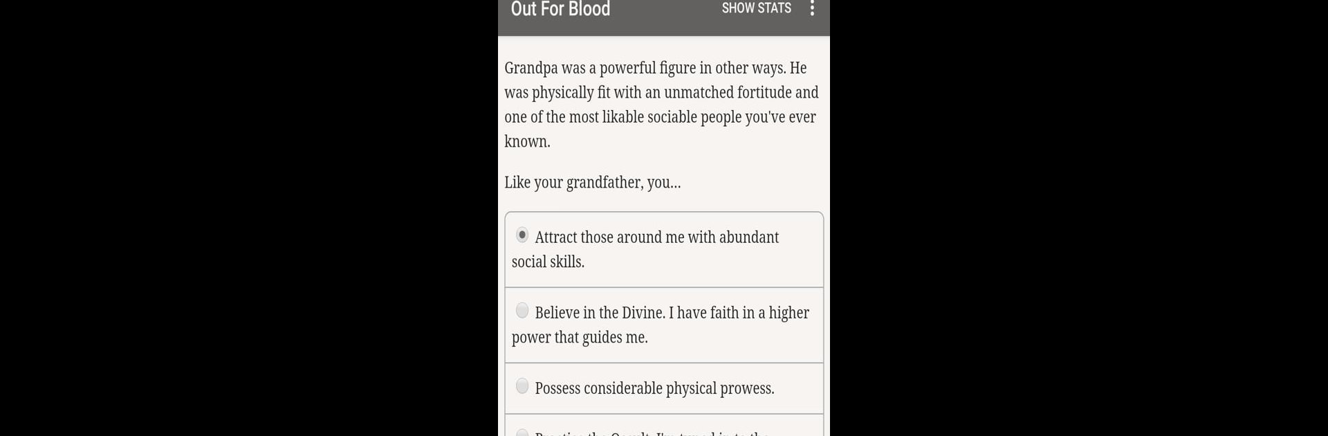 Vampire — Out for Blood