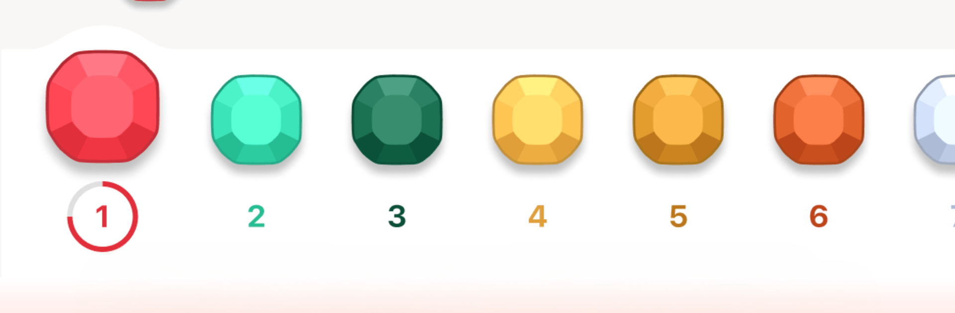 Christmas Gem: Color By Number