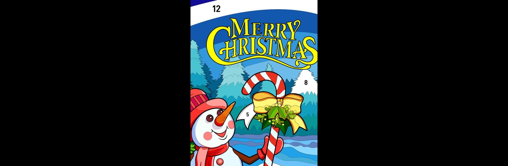 Christmas Winter Coloring Book