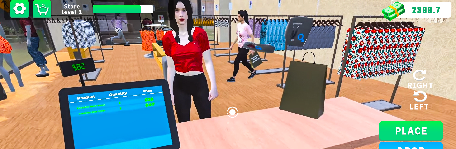 Clothing Store Simulator Game