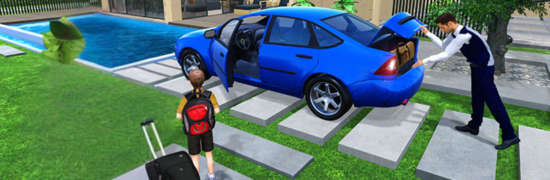 Virtual Rent House Search: Happy Family Life