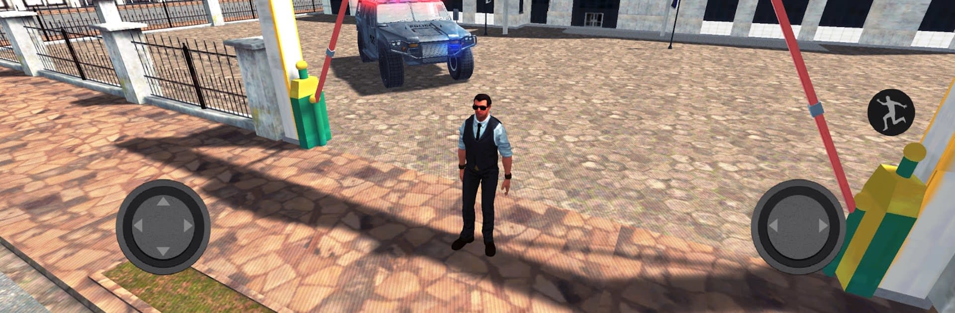 American Police Car Game