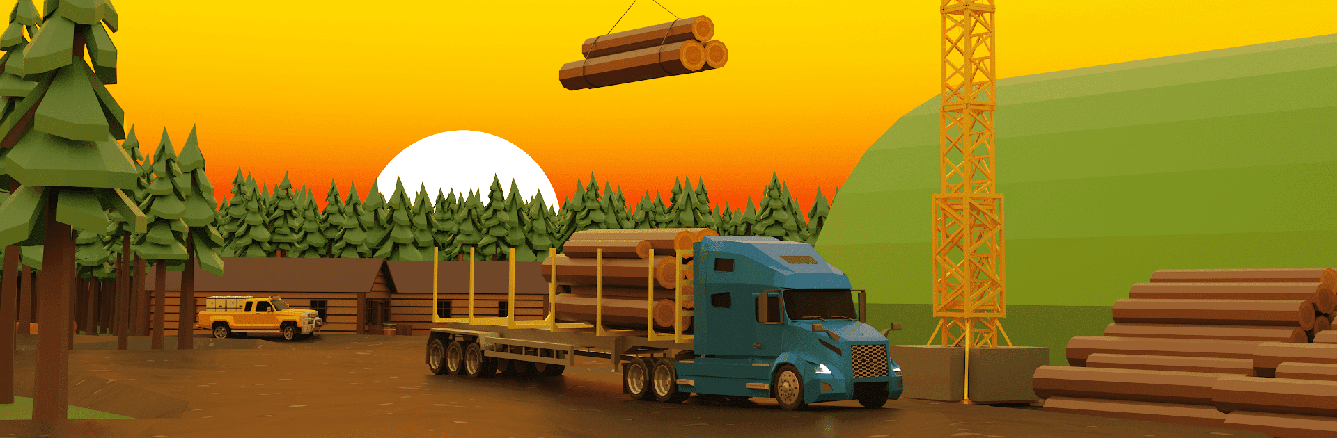 Angry Truck 3D Mini Simulator