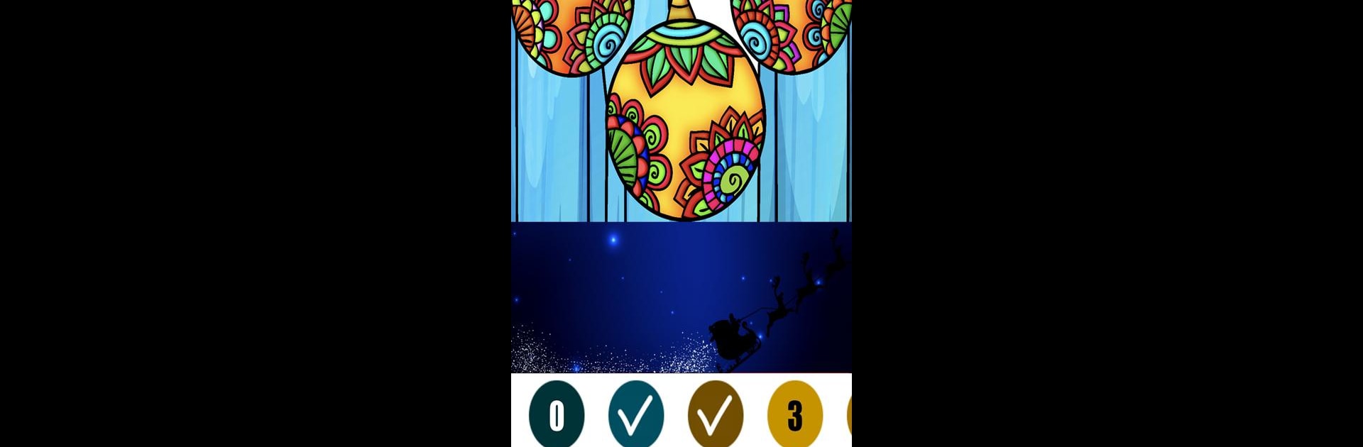Coloring Book Christmas Color By Number Paint Game