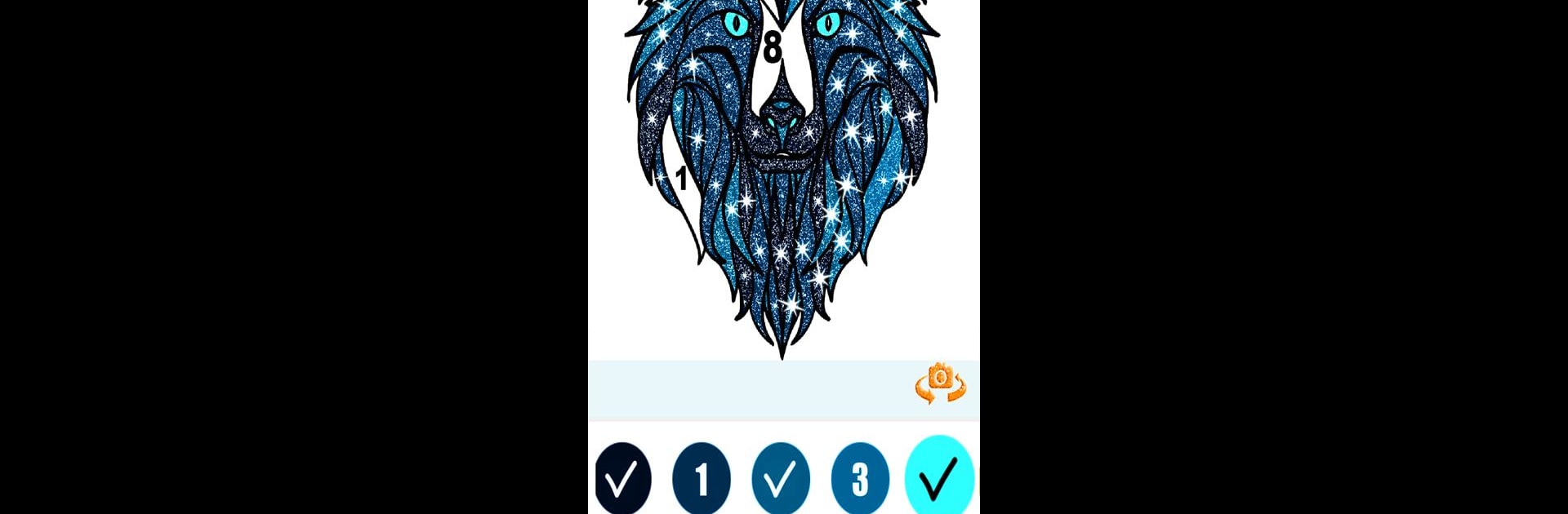 Animals Paint By Number Coloring Book Glitter Free