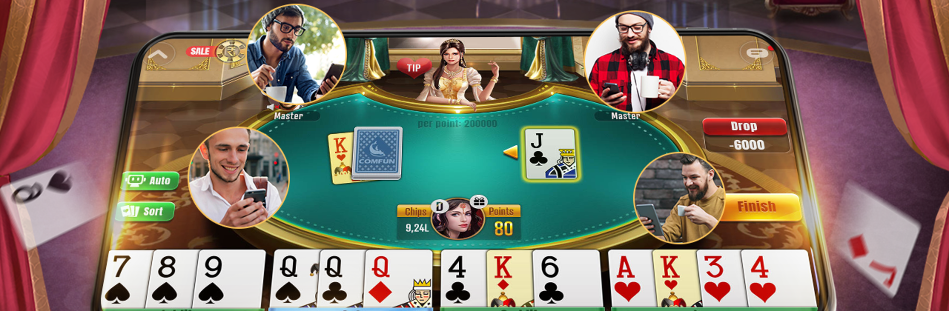 Indian Rummy Comfun Online